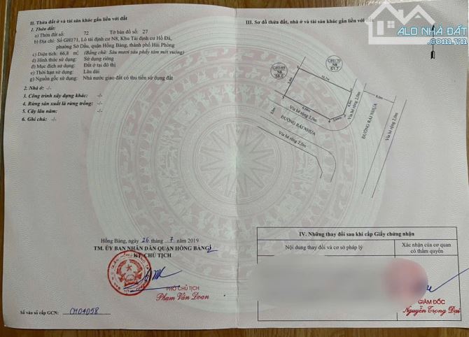 ❌ Siêu phẩm 66,8m2 lô góc bánh chưng khu TĐC Hồ Đá, Sở Dầu, Hồng Bàng chỉ 56 tr/m.