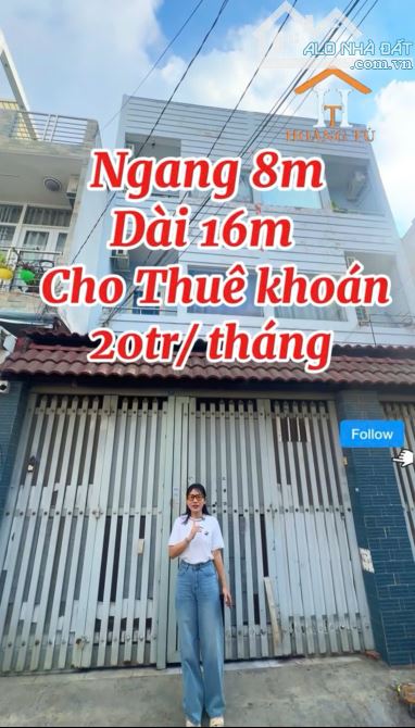 Bán nhà HXH đường Tên Lửa P.Bình Trị Đông Q.Bình Tân- DT 8x16m 3 tầng giá 13,5 tỷ HĐT 20tr