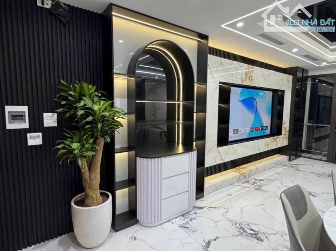 Nhà mới 8 tầng ĐÀM QUANG TRUNG giá chào 20.8 tỷ Dtsd: 61.1m2 Thiết kế: 8 tầng mới hiện đại