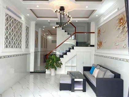 BÁN GẤP NHÀ PHỐ 100M MỚI XÂY 1 TRỆT 1 LẦU, GẦN CHỢ ĐỆM , NGUYỄN CỬU PHÚ