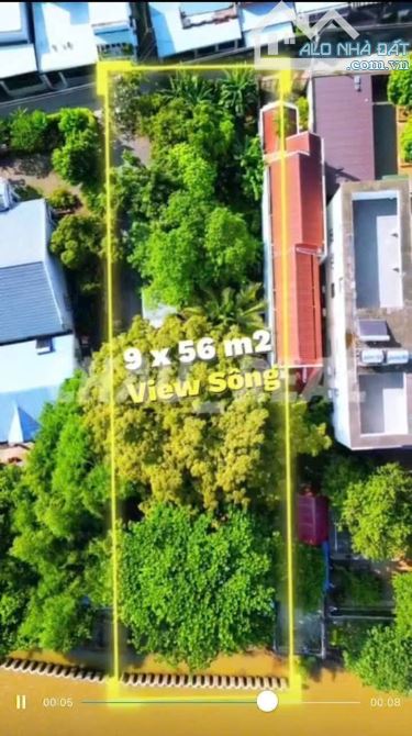 Lô biệt thự đất vườn ven sông Hiệp Hoà   - Diện tích 8,7x57= 507m2  - Sổ riêng có 480m2 th
