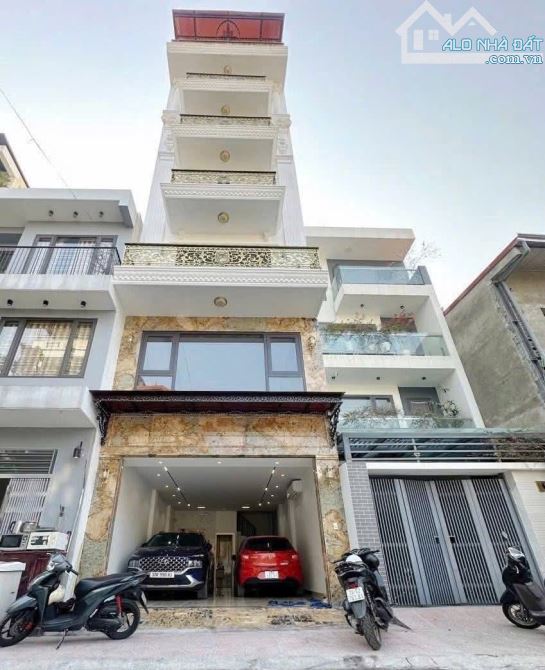 Hiếm, Bán nhà Thạch Bàn, 7 tầng thang máy vỉa hè oto tránh, Dt 60m2 14.x tỷ