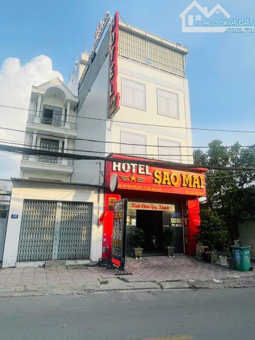 KHÁCH SẠN 20 PHÒNG MẶT TIỀN VÕ THỊ PHẢI – THU NHẬP 190TR/THÁNG – CHỈ 16 TỶ TL