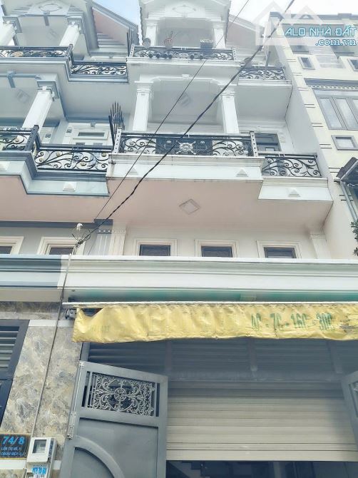 SIÊU PHẨM NHÀ ĐẸP 4 TẦNG (4X17) – 1/ LÂM THỊ HỐ, SÁT GÒ VẤP – GIÁ CHỈ 5 TỶ 850