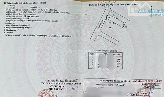 Bán Gấp Căn Nhà C4 ở Đ.Số 28- Tân Thông Hội- Củ Chi. DT 105m2, Giá 999 triệu. - 10