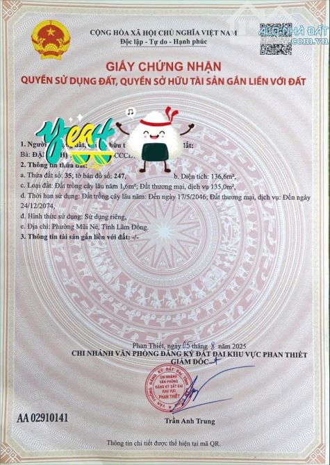 Bán lô 136m2 mặt tiền nguyễn đình chiểu kinh doanh sầm uất chỉ 6ty2 - 1