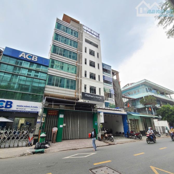 Toà nhà 8 Tầng - Ngay Bến Vân Đồn, Q.4 - DT: 6,5m x 24m - Giá: 44 Tỷ - HĐT: 90tr/Tháng - 1
