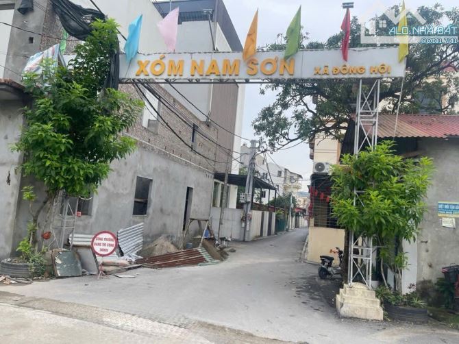 Bán đất Đông Hôi, Đông Anh,46m2,hơn 4 tỉ, ngõ thông, hàng xóm Vinhomes Cổ Loa, cầu Tứ Liên - 1