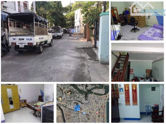 Bán nhà đường Phật Học - Mã Vòng, trung tâm tp Nha Trang. Hẻm ô tô thông 2 đầu. Giá tốt - 1