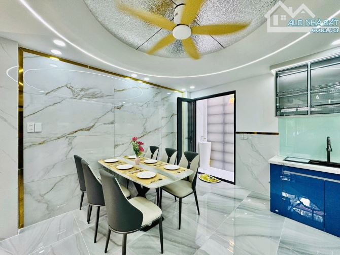 💎  Nhà Mới Xây Hẻm Xe💎Hơi Lê Văn Thọ Phường 11💎4x14m 3 Lầu 4PM 5WC💵7,9 Tỷ - 13