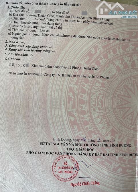 67,5Tỷ TL🔥Bán Sỉ 21 Lô đất KDC Lê Phong Thuận Giao, P.Thuận Giao, Tp.Thuận An - 13
