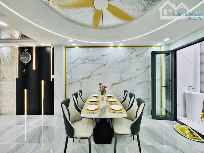💎  Nhà Mới Xây Hẻm Xe💎Hơi Lê Văn Thọ Phường 11💎4x14m 3 Lầu 4PM 5WC💵7,9 Tỷ - 14