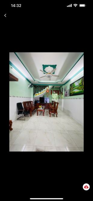 ( Q8 )NHÀ BÁN - BÌNH ĐÔNG - NHÀ ĐẸP VUÔNG VỨC - KHÔNG QUY HOẠCH - HẺM AN NINH YÊN TỈNH - C - 2