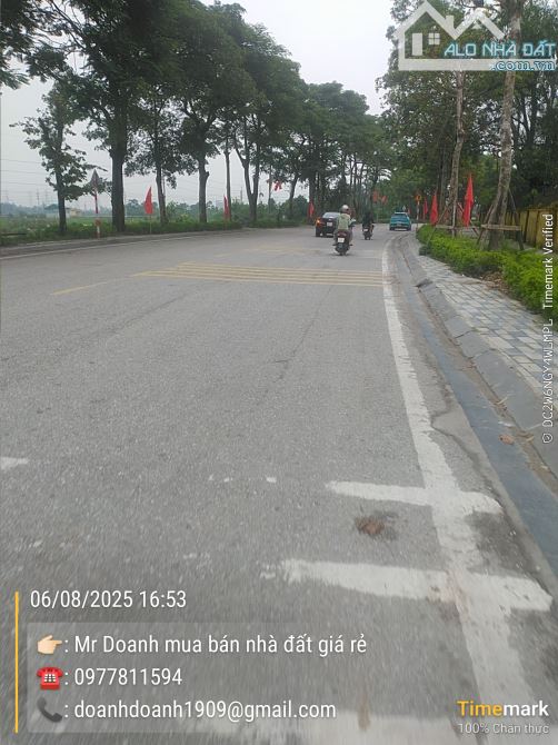 Bán lô đất LK 2-12 Khu đấu giá Vân Hà Thư Lâm 134m2 - 2