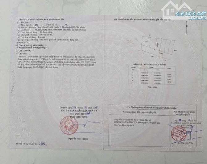 CG: 🔥 GIÁ QUÁ TỐT – CHỈ CÒN 4,1 TỶ 🔥56M2- HẺM 6M- P. TNPB Q9 - 2