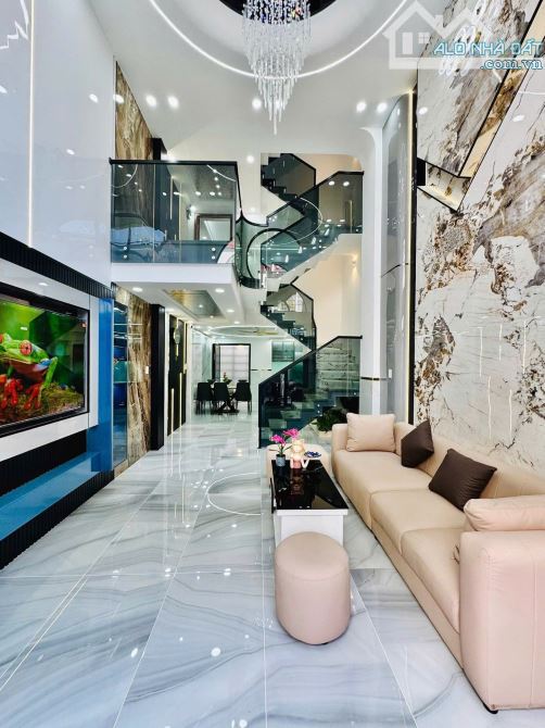 💎  Nhà Mới Xây Hẻm Xe💎Hơi Lê Văn Thọ Phường 11💎4x14m 3 Lầu 4PM 5WC💵7,9 Tỷ - 2