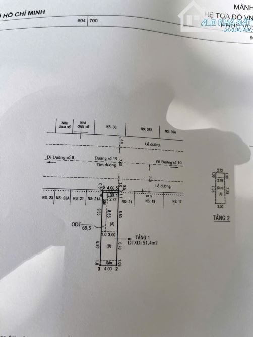 đât trống 4x19m đường 19 phường Tân Quy Q7. cấp 4 giá 13 tỷ - 2