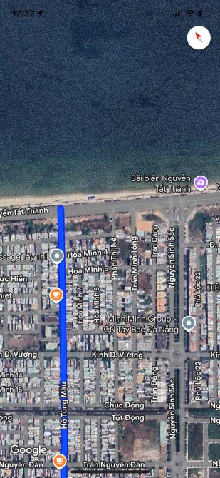 BÁN LÔ ĐẤT MẶT TIỀN ĐƯỜNG 10,5M HỒ TÙNG MẬU - TRỤC THÔNG SÁT BIỂN - 2
