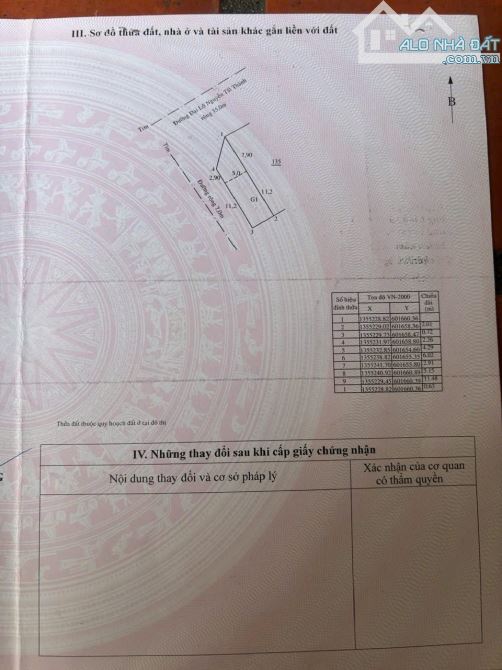 bán lô góc mặt tiền Nguyễn Tất Thành giá rẻ chỉ 6,5 tỷ Diện tích: 83m2 - 2