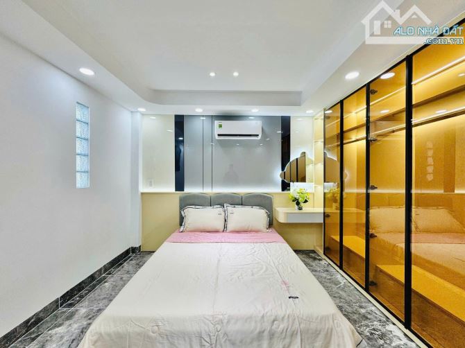 💎  Nhà Mới Xây Hẻm Xe💎Hơi Lê Văn Thọ Phường 11💎4x14m 3 Lầu 4PM 5WC💵7,9 Tỷ - 24