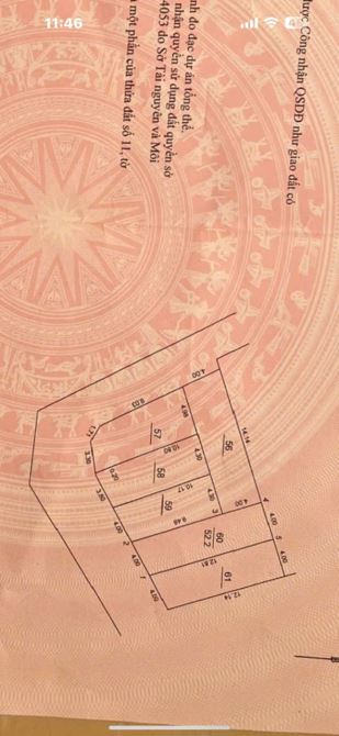 HIẾM THẤY - XÓM VANG CỔ LOA - DT52M - GẦN BÌA LÀNG - Ô TÔ VÀO ĐẤT- CHỈ HƠN 4 TỶ - 3