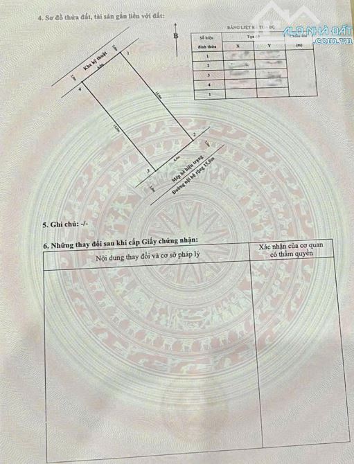 Lô Hàng Hiếm cả Thị Trường LHP có 01 lô duy nhất 96m2 lại còn hướng đông nam - 3