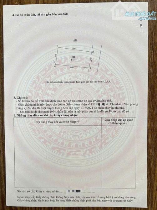 BÁN 54 M2 ĐẤT CỔ DƯƠNG, PHÚC THỊNH ( TIÊN DƯƠNG), Ô TÔ GẦN TRỤC - 3