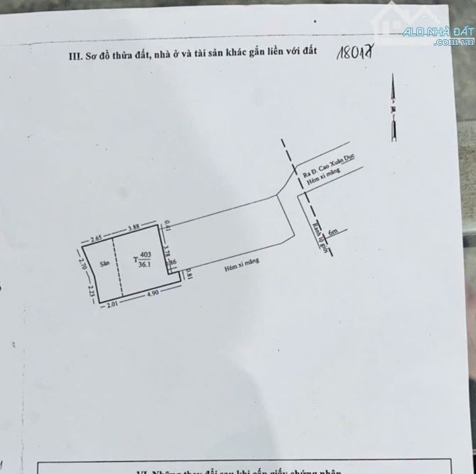 Đường Cao Xuân Dục ,P12 , Q8 ✅DT: 31m2 (5 x 7) ✅Giá bán : 1.8 tỷ TL - 3