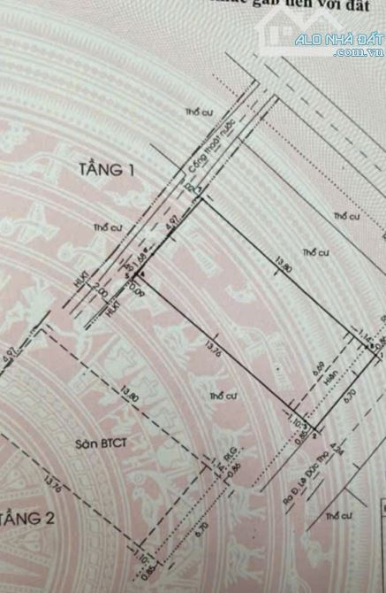 Bán gấp nhà 2 tầng  Lê Đức Thọ  phường 13  Gò Vấp  Hẻm 5m thông 6.7x16m  Giá 10.5 Tỷ - 3