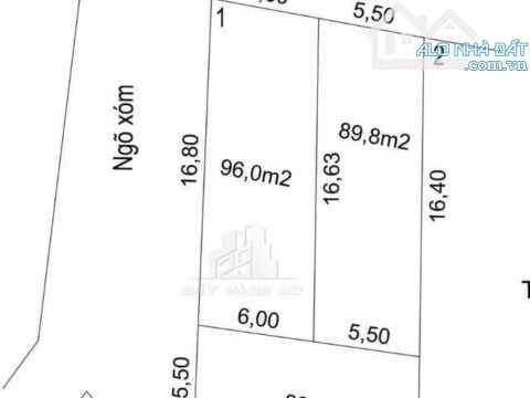 Bán đất Tân Tiến Chương Mỹ – Gần trường học Full thổ cư – S= 96m2 - 3