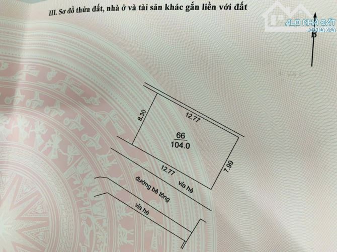 BÁN LÔ ĐẤT ĐẤU GIÁ - MAI HIÊN , ĐÔNG ANH 104M - VỊ TRÍ SIÊU ĐẸP NHỈNH 15 TỶ - 4