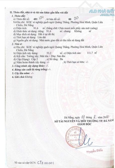 📌📌📌LÀM VIỆC TRỰC TIẾP GIÁ TỐT !!! Nhà 3 tầng mặt tiền đường Mộc Bài 7 - 4