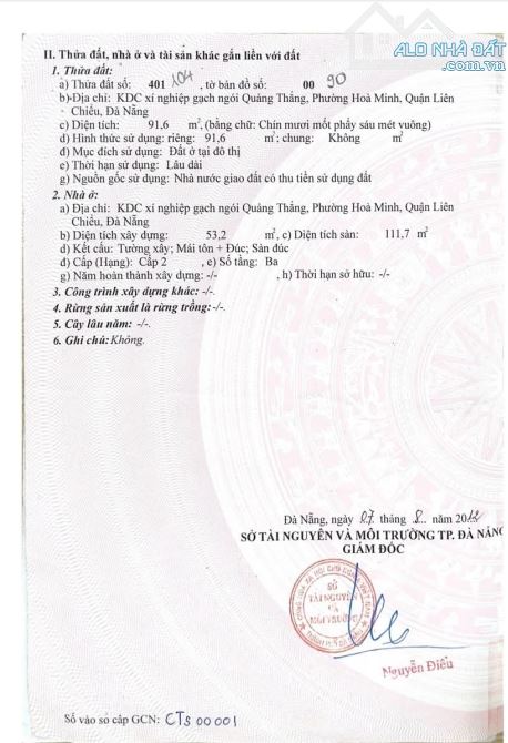 📌📌📌Làm việc trực tiếp!!! 🏠 Bán nhà 3 tầng đường Mộc Bài 7  - Dt : 90m. Hướng Tây Bắc - 4