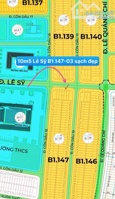 Bán 2 lô đất đường 10m5 Lê Sỹ, Hoà Xuân - 5