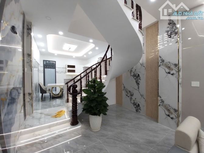 Nhà đẹp 1 xẹt Trần Thị Năm 4x22m 3 tầng, hẻm 8m. Chỉ 7 tỷ 7. - 5