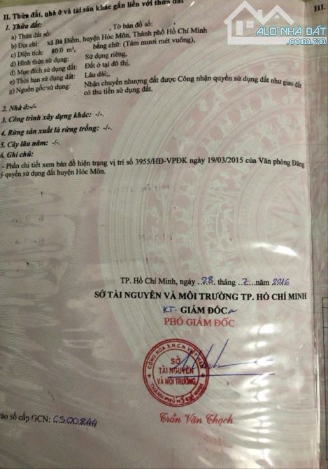 Cần bán gấp căn nhà cấp 4 ở 1 / Đ. Nguyễn Thị Sáu , Bà Điểm , Hóc Môn 80m2 SHR giá 955tr - 6