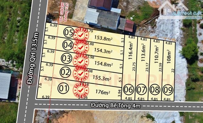 💥Chỉ 280 Triệu💥 Đất Vinh An , Phú Vang , TP Huế gần ủy ban , chợ , Trường Học .. - 6