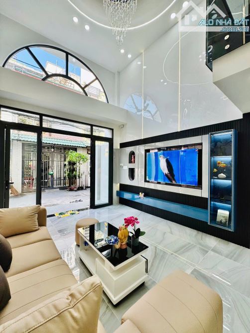 💎  Nhà Mới Xây Hẻm Xe💎Hơi Lê Văn Thọ Phường 11💎4x14m 3 Lầu 4PM 5WC💵7,9 Tỷ - 7