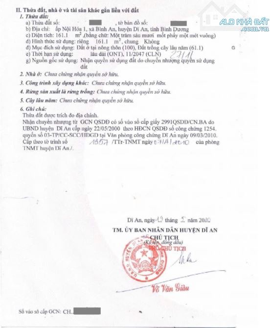 Đất mặt tiền kinh đối diệm chung cư,Đông Hoà - 7