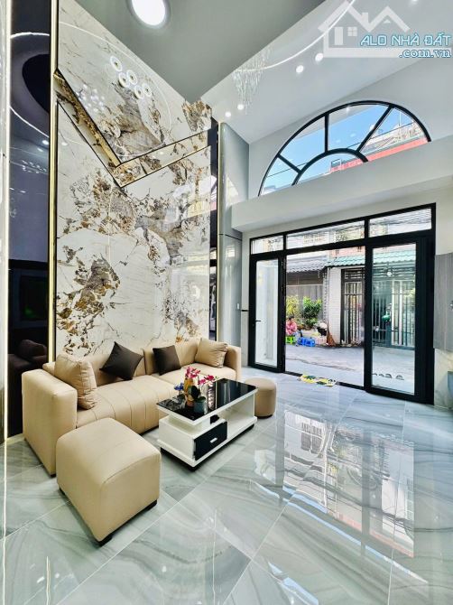 💎  Nhà Mới Xây Hẻm Xe💎Hơi Lê Văn Thọ Phường 11💎4x14m 3 Lầu 4PM 5WC💵7,9 Tỷ - 8