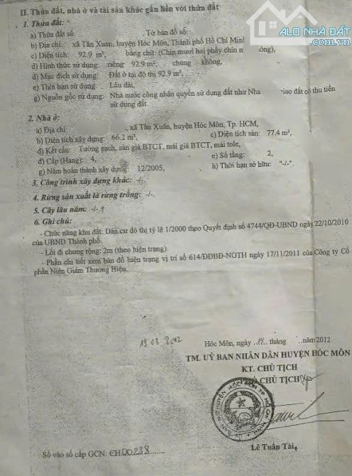 🔥Nhà đẹp ngay giữa Tân Xuân Hóc Môn. Căn nhà 93m2 chỉ 940tr. Sổ riêng. - 9