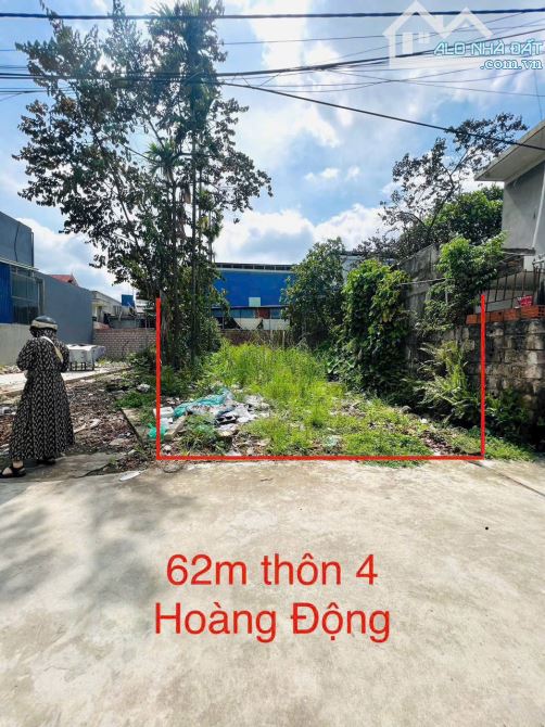 Tuyến 2 Trục Xã Hoàng Động đường thông ngay gần KCN Nam Cầu Kiền 73m giá chỉ 1,5x tỷ