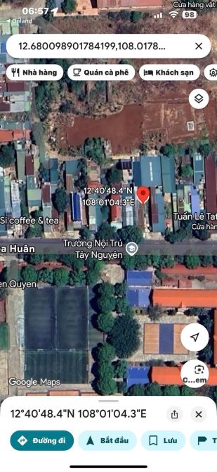 Lô đất mặt tiền Thủ Khoa Huân,đối diện trường 5*25 Thổ Cư 60m😎4,9tỷ