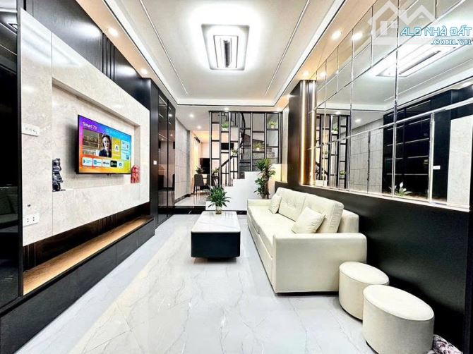 BÁN CĂN xây mới 5T x 6 ngủ tại phố Kim Giang ,ĐẠI KIM