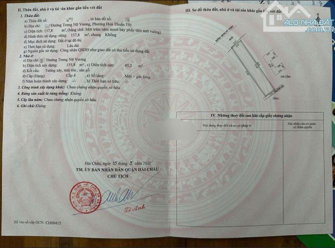 📌📌📌LÀM VIỆC TRỰC TIẾP GIÁ TỐT !!!bán đất mặt tiền trưng nữ vương