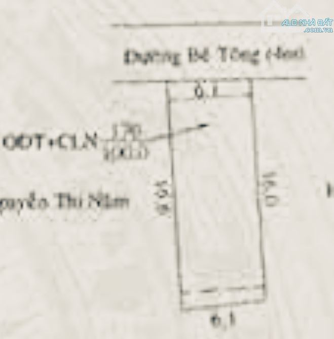 Bán đất hẻm đường Bùi Quốc Khánh, Chánh Nghĩa, Thủ Dầu Một, Bình Dương giá 3 tỷ
