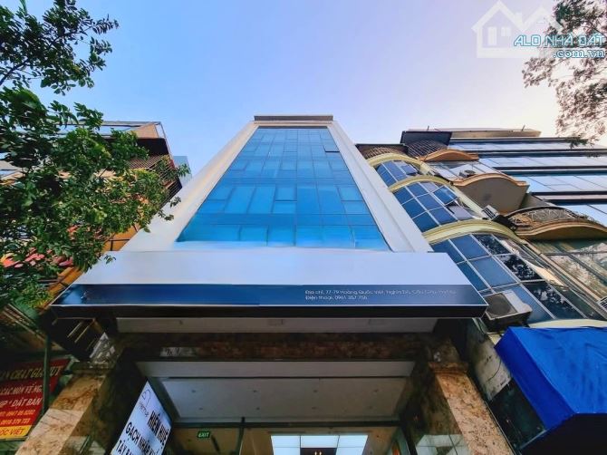 Bán tòa BUILDING MẶT PHỐ CẦU GIẤY 291m2 hai mặt tiền vỉa hè rộng 250 tỷ
