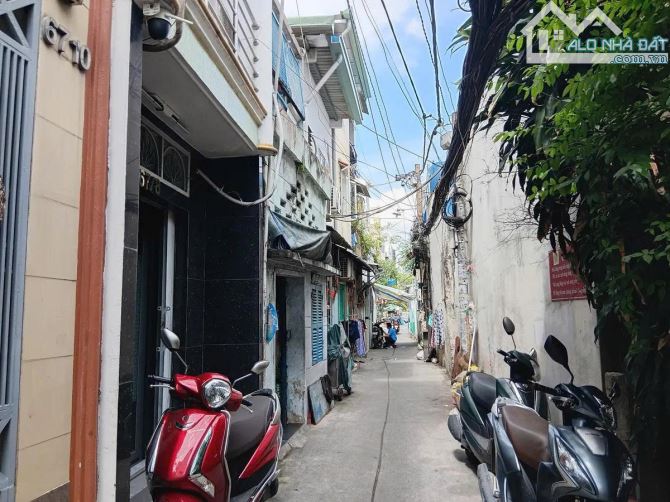 BÁN NHÀ CŨ TIỆN XÂY MỚI – AN BÌNH, P.6, Q.5- 68m² (ngang 4.2m, nở hậu 8.6m x 10m)- 6.8 TỶ