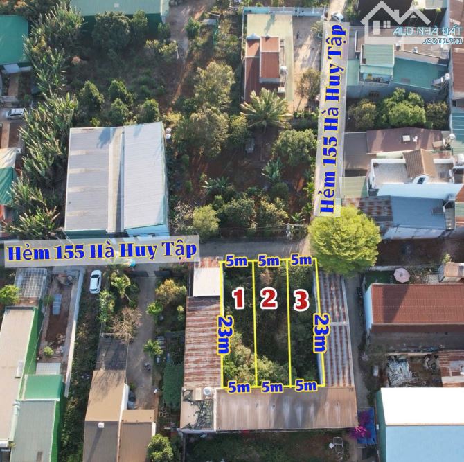 CẦN BÁN 3 LÔ NÔNG NGHIỆP QH ODT LIỀN KỀ HẺM HÀ HUY TẬP  GIÁ TỐT - 1