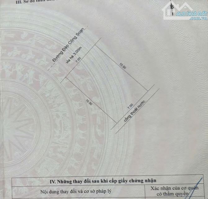 Chính chủ gửi đất Đào Công Soạn 74m2 giá 4.3 tỷ - 1